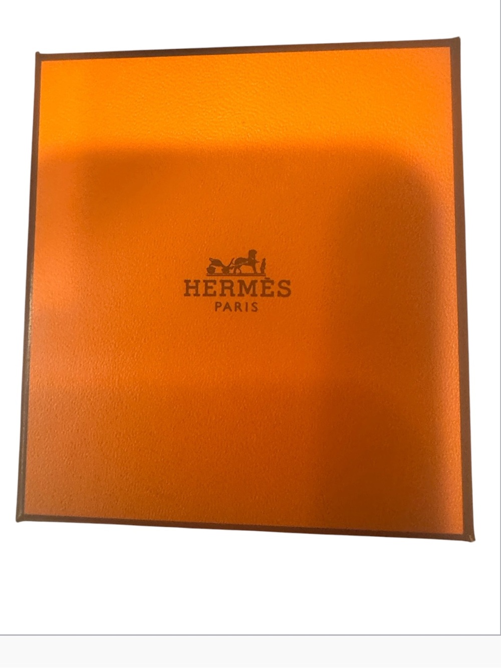 HERMES Small Box For Jewelry Bag Charms Key Fob Key Chains Empty Box Like New